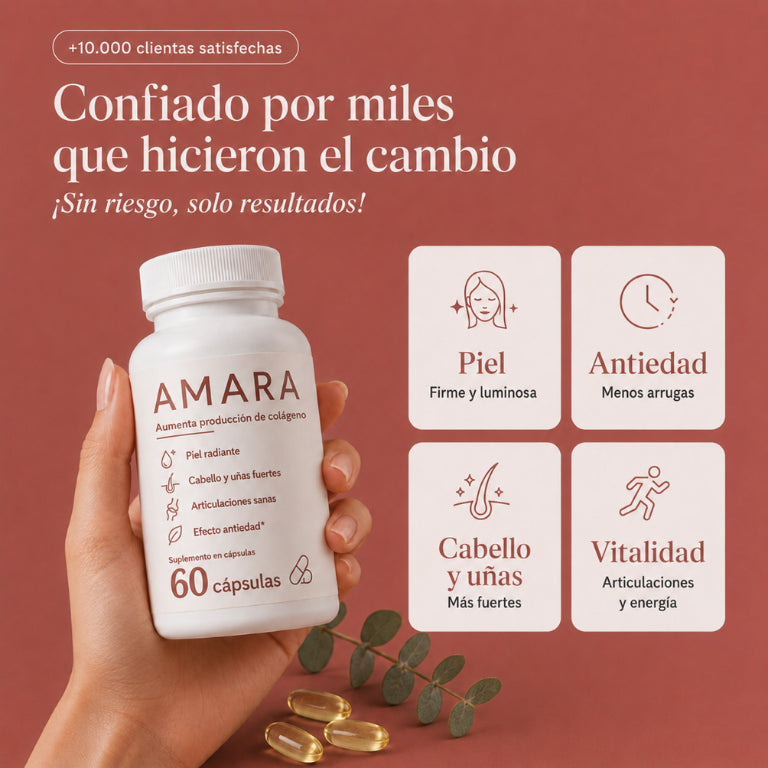 CÁPSULAS ANTIEDAD: Activador de Colágeno