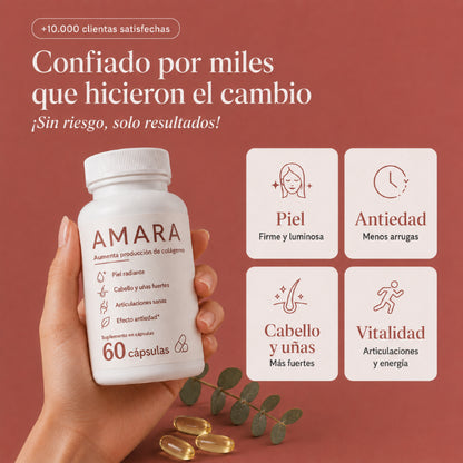 CÁPSULAS ANTIEDAD: Activador de Colágeno