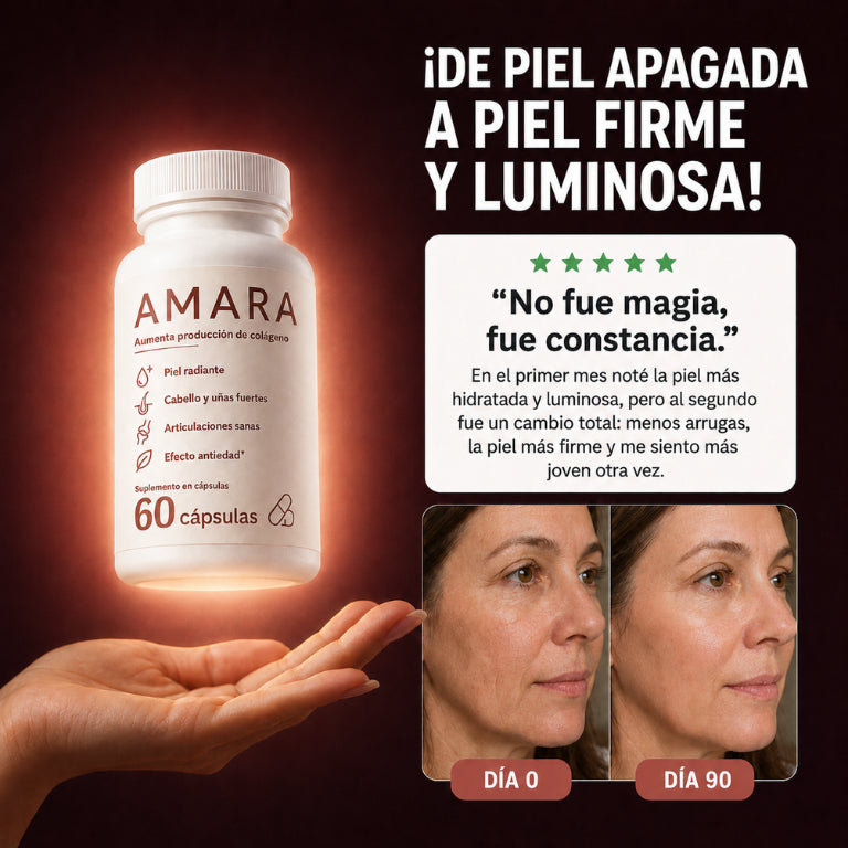 CÁPSULAS ANTIEDAD: Activador de Colágeno