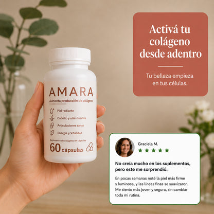 CÁPSULAS DE COLÁGENO – Recuperá tu piel, tu energía y tu vitalidad