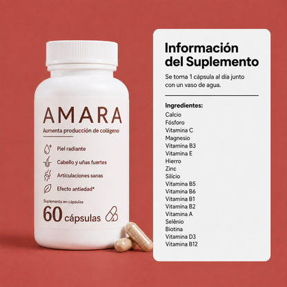 CÁPSULAS ANTIEDAD: Activador de Colágeno