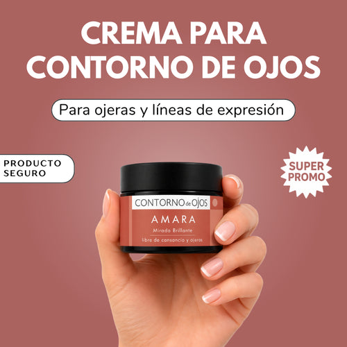 Crema para Contorno de Ojos: Desinflama ojeras y bolsas